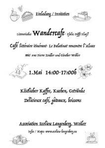 Wandercafé littéraire – Pfalz trifft Elsass