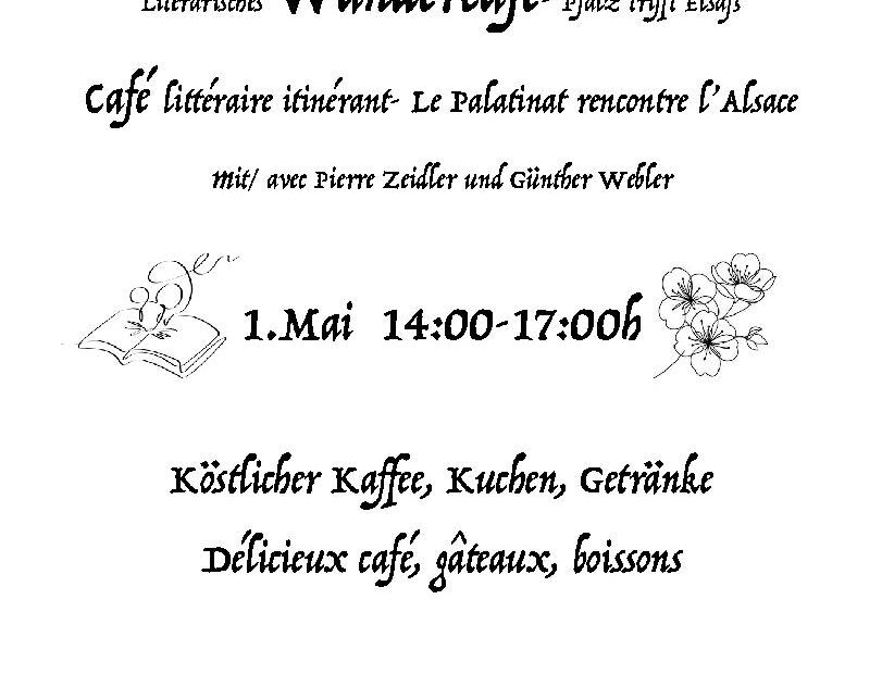 Plakat Pfalz trifft Elsass- wandercafe