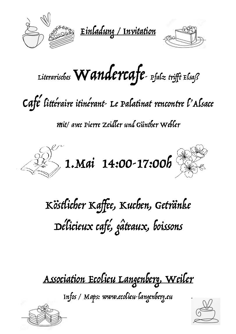Wandercafé littéraire – Pfalz trifft Elsass